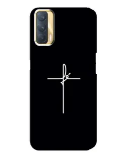 Чехол для OPPO A33 с картинкой «Тонкий крест»