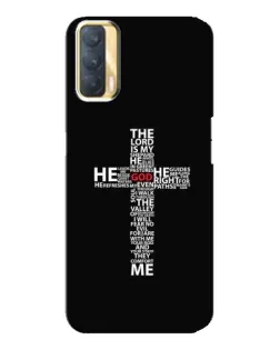 Чехол для OPPO A33 с картинкой «Текстовый крест»