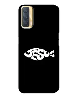 Чехол для OPPO A33 с картинкой «Рыба Jesus»