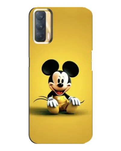 Чохол для OPPO A33 з картинкою «Міккі на жовтому»