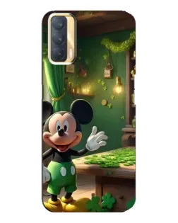 Чохол для OPPO A33 з картинкою «Міккі в майстерні»