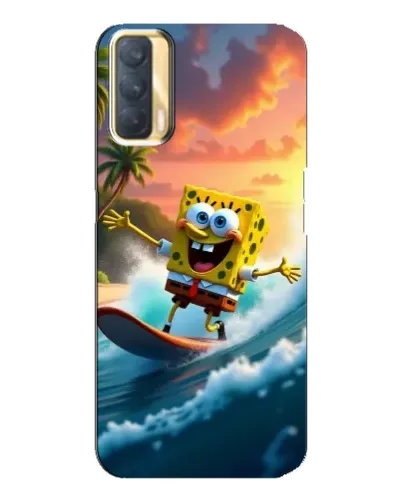 Чохол для OPPO A33 з картинкою «Губка Боб серфінгіст» Чохол для OPPO A33 з картинкою «Губка Боб серфінгіст»