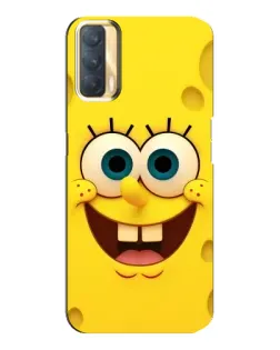 Чохол для OPPO A33 з картинкою «Губка Боб посмішка»