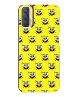 Чохол для OPPO A33 з картинкою «Паттерн Губка Боб»
