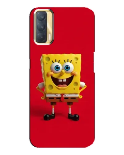 Чохол для OPPO A33 з картинкою «Спанч Боб на червоному» Чохол для OPPO A33 з картинкою «Спанч Боб на червоному»