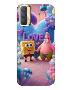 Чохол для OPPO A33 з картинкою «Губка Боб Патрік»