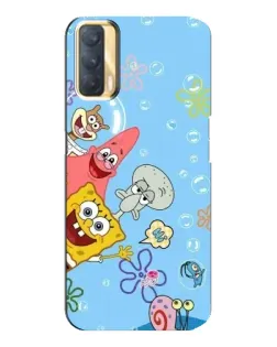 Чохол для OPPO A33 з картинкою «Веселі бульбашки»