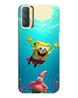 Чехол для OPPO A33 с картинкой «Спанч Боб под водой» Чехол для OPPO A33 с картинкой «Спанч Боб под водой»