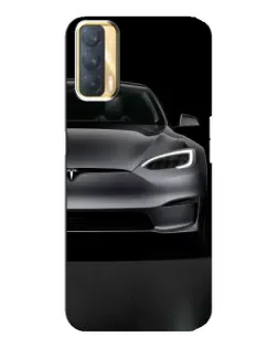 Чехол для OPPO A33 с картинкой «Tesla Model S Look» Чехол для OPPO A33 с картинкой «Tesla Model S Look»