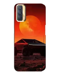 Чехол для OPPO A33 с картинкой «Cybertruck на Марсе» Чехол для OPPO A33 с картинкой «Cybertruck на Марсе»