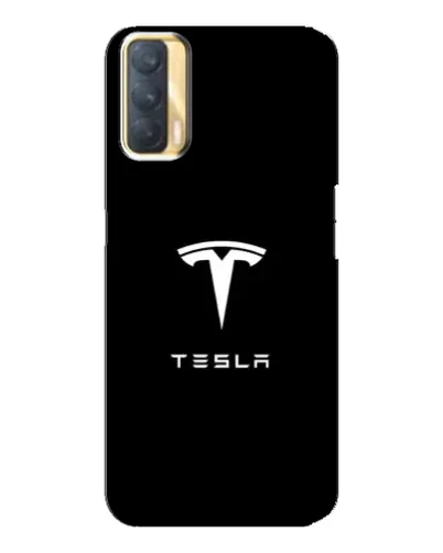 Чехол для OPPO A33 с картинкой «Tesla White Logo»