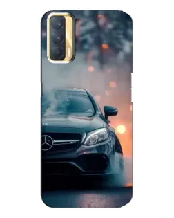 Чехол для OPPO A33 с картинкой «Mercedes — ночной город» Чехол для OPPO A33 с картинкой «Mercedes — ночной город»