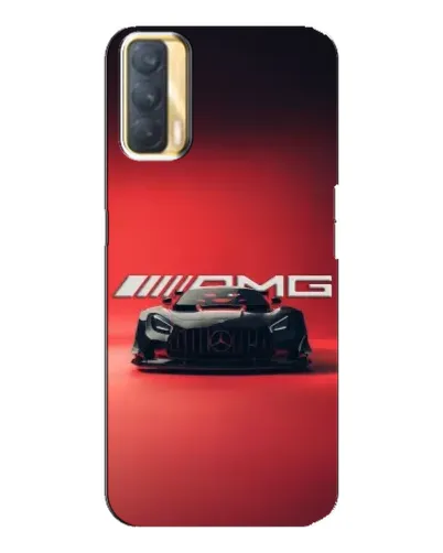 Чехол для OPPO A33 с картинкой «Mercedes AMG — красная линия»