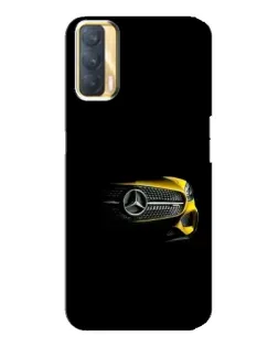 Чехол для OPPO A33 с картинкой «Mercedes — ретро стиль»