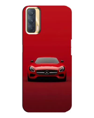 Чехол для OPPO A33 с картинкой «Красный Mercedes AMG»