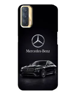 Чехол для OPPO A33 с картинкой «Mercedes — решетка радиатора»