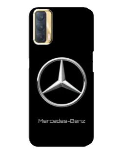 Чехол для OPPO A33 с картинкой «Mercedes Silver Logo»