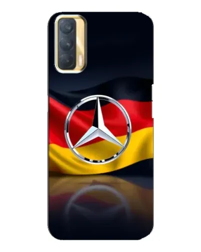 Чехол для OPPO A33 с картинкой «Mercedes — флаг Германии»