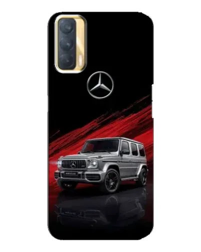 Чехол для OPPO A33 с картинкой «Mercedes G-Class красный»