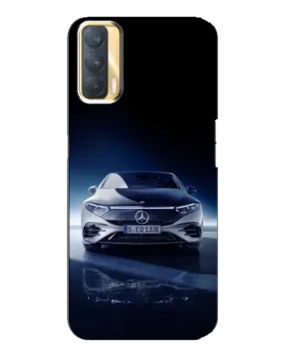 Чехол для OPPO A33 с картинкой «Ночной Mercedes EQ»