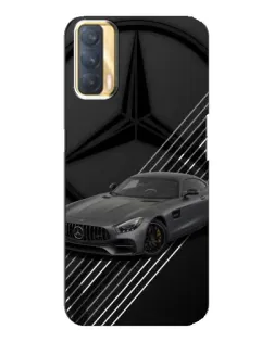 Чехол для OPPO A33 с картинкой «Mercedes AMG — графика»