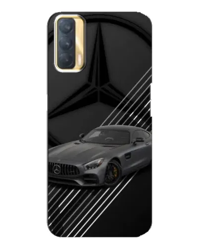 Чехол для OPPO A33 с картинкой «Mercedes AMG — графика»