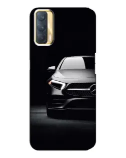 Чехол для OPPO A33 с картинкой «Свет фар Mercedes»