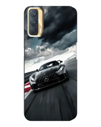 Чехол для OPPO A33 с картинкой «Гоночный Mercedes AMG»