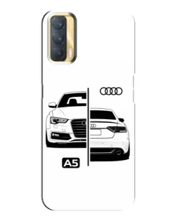 Чохол для OPPO A33 з картинкою «Audi — контрастний дизайн»