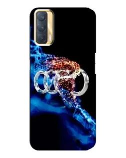 Чохол для OPPO A33 з картинкою «Енергія лого Audi»