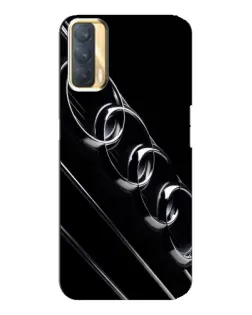 Чохол для OPPO A33 з картинкою «Audi — абстрактні кільця»