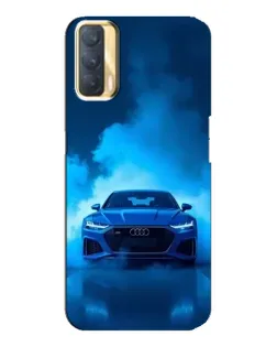 Чохол для OPPO A33 з картинкою «Audi — блакитна енергія»