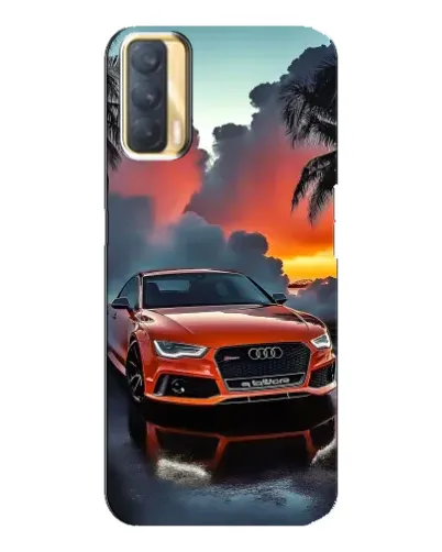 Чохол для OPPO A33 з картинкою «Audi — захід сонця»