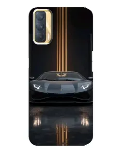 Чехол для OPPO A33 с картинкой «Lamborghini золотые линии» Чехол для OPPO A33 с картинкой «Lamborghini золотые линии»