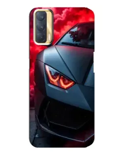 Чехол для OPPO A33 с картинкой «Lamborghini красное сияние» Чехол для OPPO A33 с картинкой «Lamborghini красное сияние»