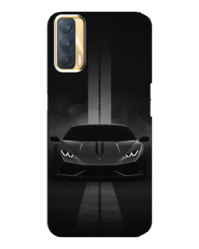 Чехол для OPPO A33 с картинкой «Lamborghini симметрия дорог»