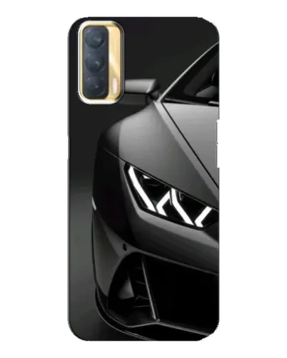 Чехол для OPPO A33 с картинкой «Lamborghini фары детализация»