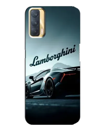 Чехол для OPPO A33 с картинкой «Классическая надпись Lamborghini»
