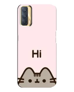 Чохол для OPPO A33 з картинкою «Пушин каже Hi»
