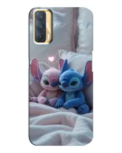 Чехол для OPPO A33 с картинкой «Плюшевые Стич Ангел» Чехол для OPPO A33 с картинкой «Плюшевые Стич Ангел»