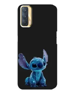 Чехол для OPPO A33 с картинкой «Стич на черном» Чехол для OPPO A33 с картинкой «Стич на черном»