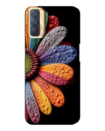 Чехол для OPPO A33 с картинкой «Радужный цветок» Чехол для OPPO A33 с картинкой «Радужный цветок»
