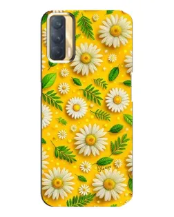 Чехол для OPPO A33 с картинкой «Ромашковое солнце»