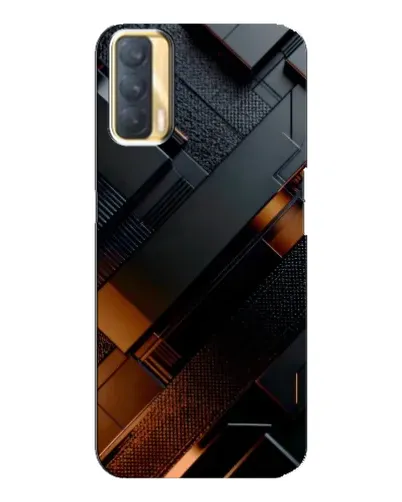 Чохол для OPPO A33 з картинкою «Чорні геометричні блоки» Чохол для OPPO A33 з картинкою «Чорні геометричні блоки»