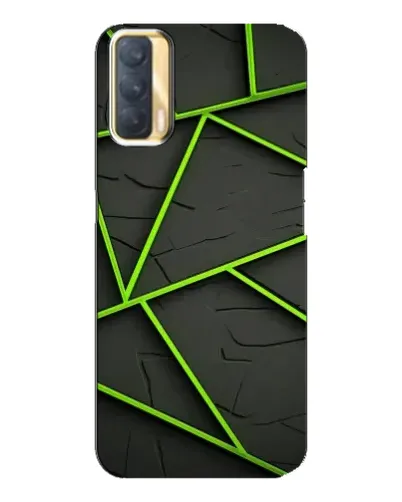 Чохол для OPPO A33 з картинкою «Зелені геометричні лінії» Чохол для OPPO A33 з картинкою «Зелені геометричні лінії»