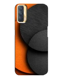 Чохол для OPPO A33 з картинкою «Геометрія помаранчевих кіл»