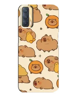 Чохол для OPPO A33 з картинкою «Капібари з апельсинами» Чохол для OPPO A33 з картинкою «Капібари з апельсинами»