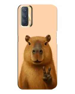 Чохол для OPPO A33 з картинкою «Капібара вікторія» Чохол для OPPO A33 з картинкою «Капібара вікторія»
