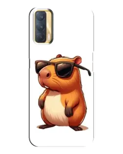 Чохол для OPPO A33 з картинкою «Капібара в окулярах» Чохол для OPPO A33 з картинкою «Капібара в окулярах»