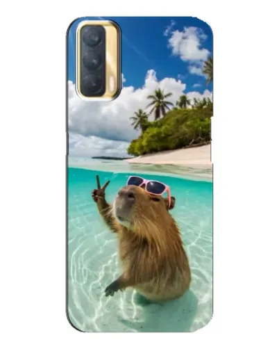 Чохол для OPPO A33 з картинкою «Капібара на морі» Чохол для OPPO A33 з картинкою «Капібара на морі»